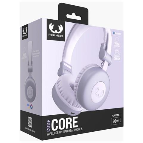 Code Core Auricolare Wireless A Padiglione Musica e Chiamate USB tipo-C Bluetooth Lillà - Foto 8