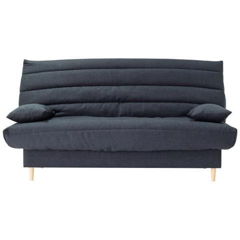 Clic Clac 3 Posti - Tessuto Grigio Soro - Letto 125 X 190 Cm - Con Cuscini - 193 X 95 X 93 Cm - Foto 1