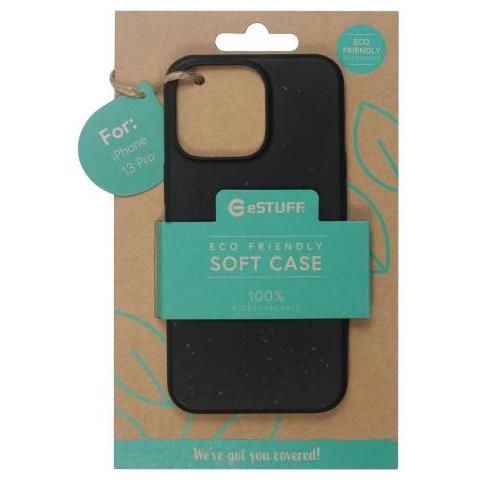 100% Biodegradable Case For Iphone 13 Pro Custodia Per Cellulare 15,5 Cm (6.1"") Cover Nero - Foto 2
