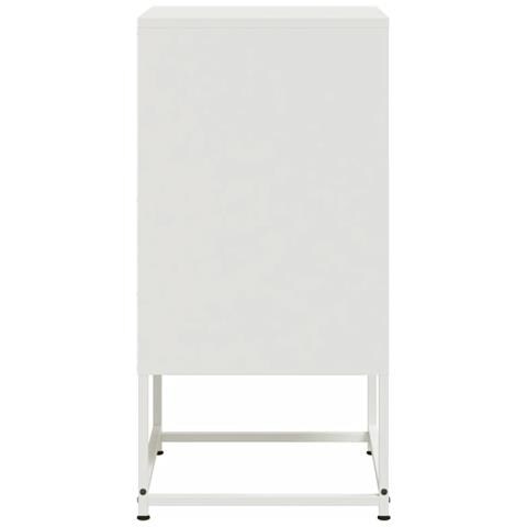 Comodini 2 Pz Bianchi 36x39x78 Cm In Acciaio - Foto 10