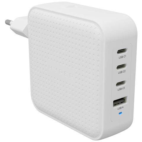 HJ1002WHWWGL Caricabatterie per dispositivi mobili Computer portatile, Smartphone, Tablet Bianco AC Ricarica rapida Interno - Foto 1