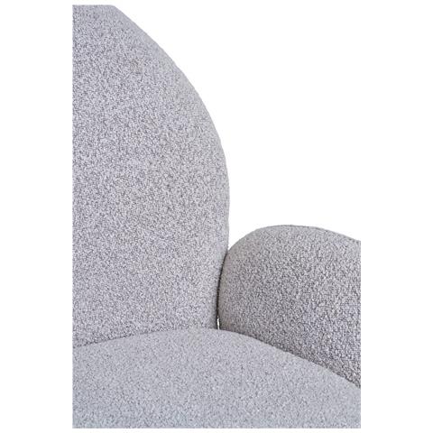 Sedia Lana - Bianco - Poliestere - 65x69x91,5 Cm - Foto 6