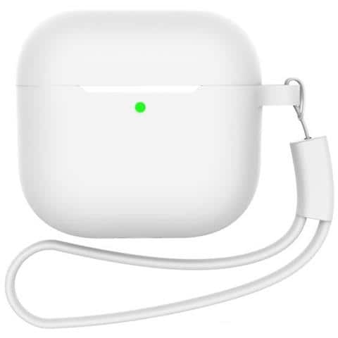 Custodia Per Airpods Con Portachiavi E Accessori White  Airpods 4 - Foto 1