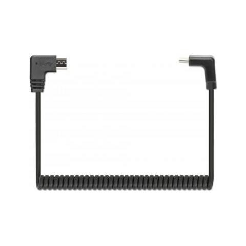 Manhattan 356244 Cavo Usb 1 M Usb C Micro-usb B Nero - Foto 2