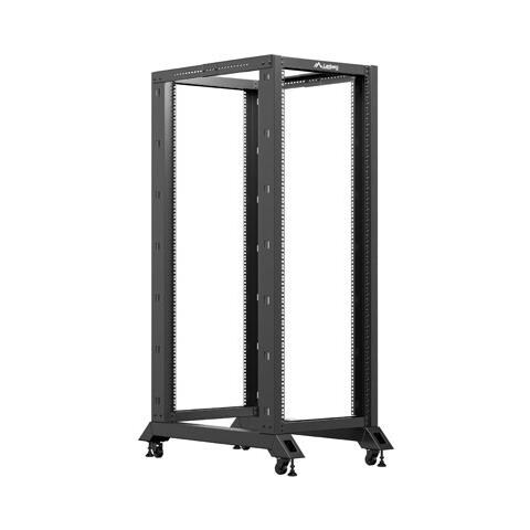 Lanberg OR01-6032-B, Rack indipendenti, 32U, 600 kg, Rotelle, 27,8 kg, Nero - Foto 1