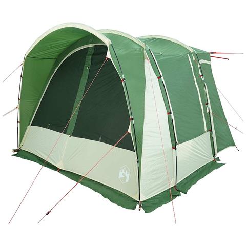 Tenda da Campeggio per Auto per 4 Persone Verde Impermeabile - Foto 8