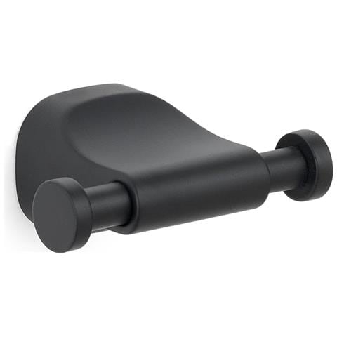 Appendiabiti Da Muro In Acciaio Inox E Cromall St26 Serie Stelvio Nero Opaco - Foto 1