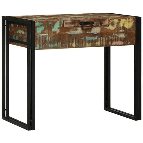 Tavolo da Trucco Multicolore Legno massello di recupero - Foto 1