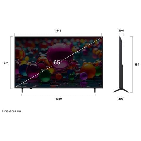 UHD AI 65UA75003LA TV 165,1 cm (65") 4K Ultra HD Smart TV Wi-Fi Nero - Foto 2