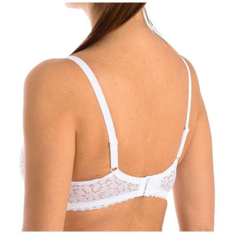 Reggiseno Push-up Con Ferretto E Pizzo Floreale Da Donna 00dfe - Foto 2