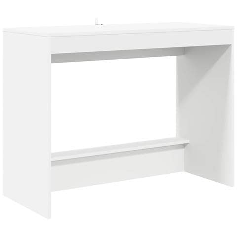 Scrivania Letto Bianco 100 x 45 x 75 cm Legno multistrato - Foto 1