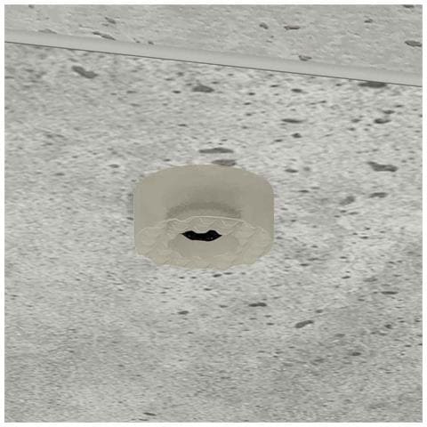 Tavolino Grigio cemento 40 x 40 x 56 cm Legno multistrato - Foto 9