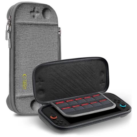 Custodia Grigia Con Guscio Rigido Per Console Nintendo Switch 2. - Foto 1