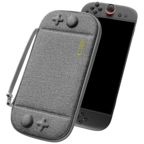 Custodia Grigia Con Guscio Rigido Per Console Nintendo Switch 2. - Foto 2