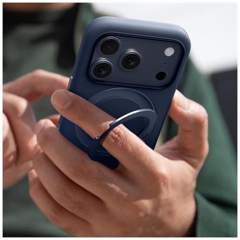 Custodia Per Iphone 17 Pro Max Blu Con Supporto Amazingthing - Foto 6