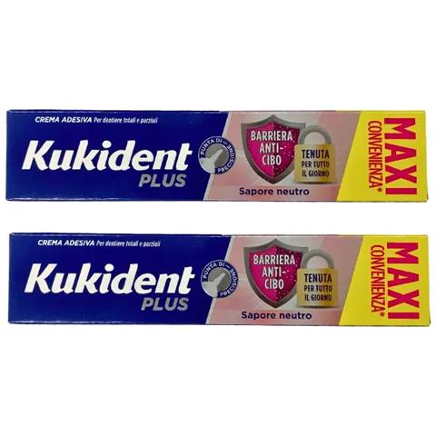 Kukident Bipacco Barriera Anti Cibo Neutro 57 g - Foto 1