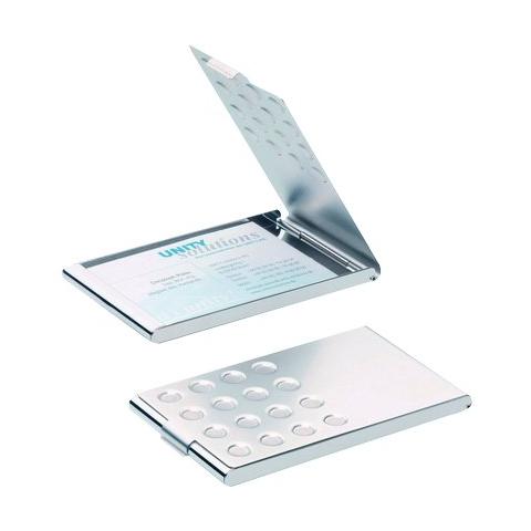 pz. 1 Portabigl. visita Chromeargento metall-crom. 244023 - Foto 1