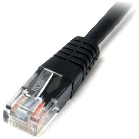 Cavo patch UTP Cat5e RJ45 modellato nero da 15 m Cat 5e - Cavo patch da 15 m - Foto 2