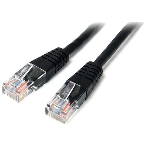 Cavo patch UTP Cat5e RJ45 modellato nero da 15 m Cat 5e - Cavo patch da 15 m - Foto 1