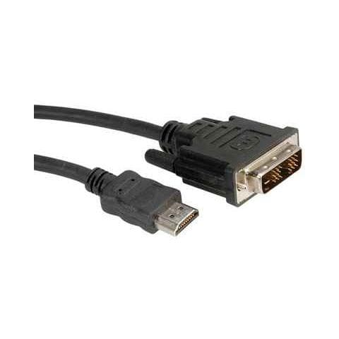 Cavo e Adattore Video RO11.04.5519 1m DVI HDMI Nero - Foto 1