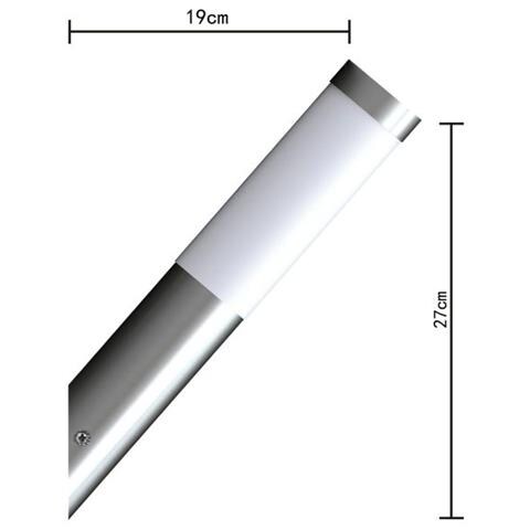 Lampioncino Da Giardino Moderno In Acciaio Inox Per Interni Ed Esterni - Foto 2