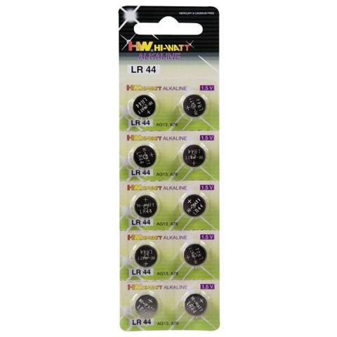 Generico Batterie Pile A Bottone Lr44 Blister 10er Accessori Sexy - Foto 1