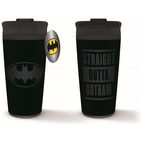 Batman - Straight Outta Gotham Metal Travel Mug - Foto 1