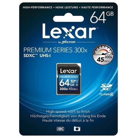 Premium 64GB SDXC 300x 45 MB / s - Foto 2