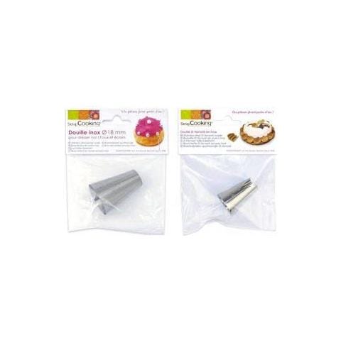 2 Bocchette In Acciaio Inox - 18 Mm E St Honoré - Foto 1