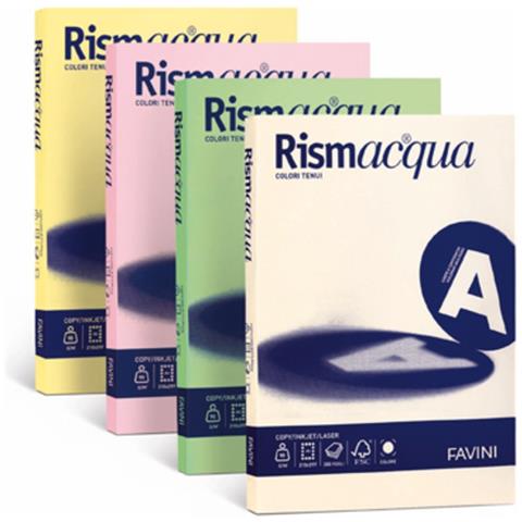 Favini Rismacqua Carta Inkjet A3 (297x420 Mm) 200 Fogli Giallo - Foto 1