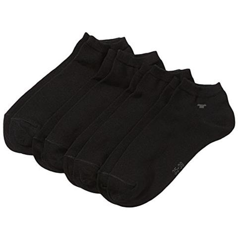 Calzini Corti Opache, Pacco Da 4, Unisex, Nero (schwarz (black - 610)), 35/38 - Foto 1