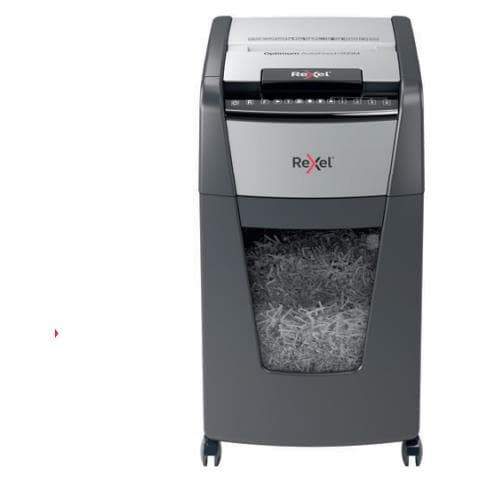 Optimum Auto+ 300X distruggi documenti Taglio a frammenti Nero, Grigio - Foto 1