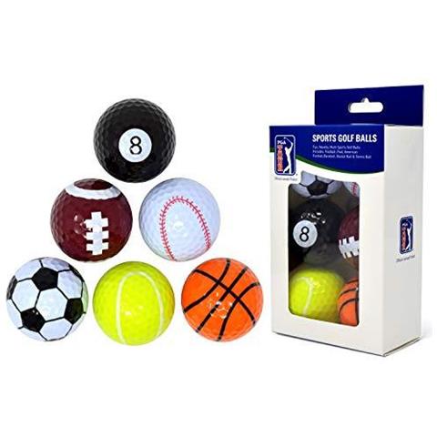 Palle Tour Fun Sport Golf (set Di 6) Unisex Multicolore - Foto 1