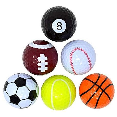 Palle Tour Fun Sport Golf (set Di 6) Unisex Multicolore - Foto 4