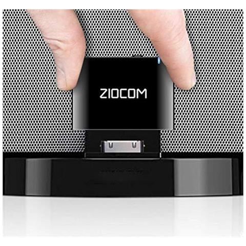 Aggiornato 30 Pin Receiver Bluetooth Adapter Per Iphone Ipod Bose Sounddock E Altri 30 Pin Altoparlanti Dock Con 3.5mm Aux Cavo (non Per Lautomobile) Nero - Foto 1