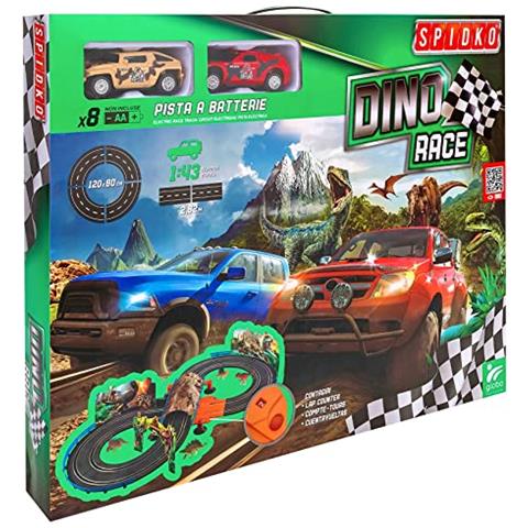 Pista Dinosauri Con Due Auto - Foto 1