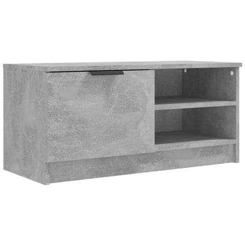Mobile Porta Tv Grigio Cemento 80x35x36,5 Cm Legno Multistrato - Foto 1