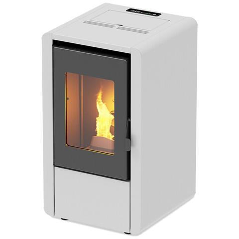 Stufa Pellet Petite Z6 Bianca Amg - 7 Kw - Foto 1