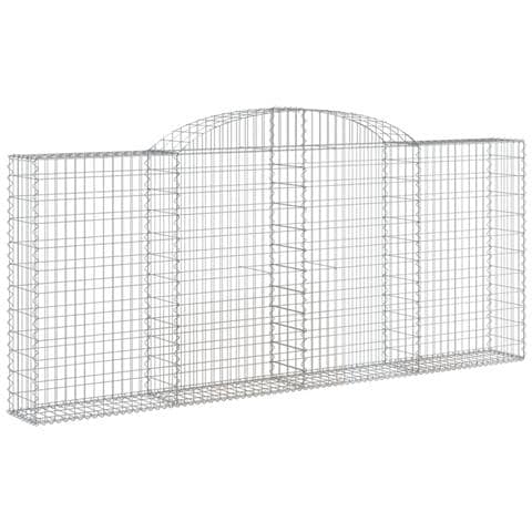 Cesto Gabbione Ad Arco 300x30x120/140 Cm Ferro Zincato - Foto 1