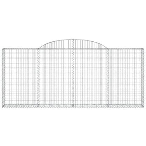 Cesto Gabbione Ad Arco 300x30x120/140 Cm Ferro Zincato - Foto 2