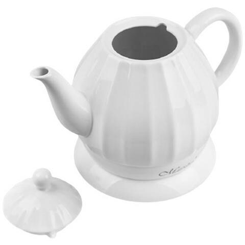 Bollitore Elettrico Con Teiera Feel Maestro Mr-070 Bianco Ceramica 1200 W 1,2 L - Foto 5