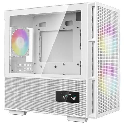 Case Digital Matx CH360 Mini Tower Micro-ATX 2 Porte USB 3.0 Colore Bianco - Foto 2