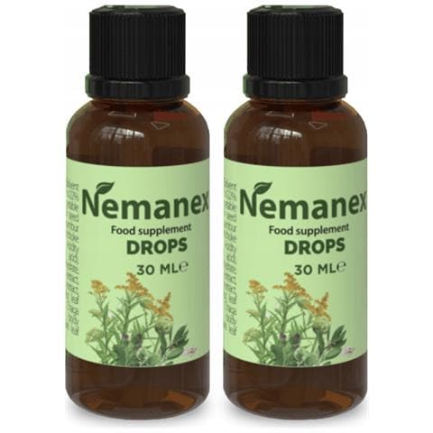 2x Nemanex - Gocce Per Passpotite E Malattie Da Tossina 30ml - Foto 1