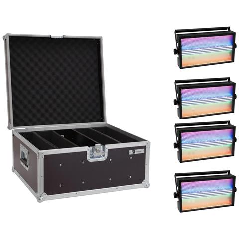 Set 4x Led Super Strobe Abl + Case (20000679) - Foto 1