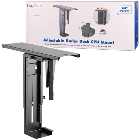 EO0004 supporto per CPU Supporto per CPU da tavolo Nero - Foto 9