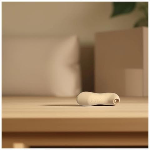 Vibratore Discreto 7 Modalità Di Vibrazione Impermeabile Beige - Foto 2