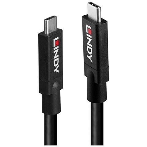 43411 Cavo Usb Usb 3.2 Gen 2 (3.1 Gen 2) 8 M Usb C Nero - Foto 1