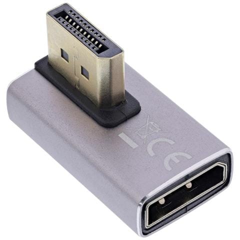 17291I adattatore per inversione del genere dei cavi DisplayPort Grigio, Nero - Foto 1