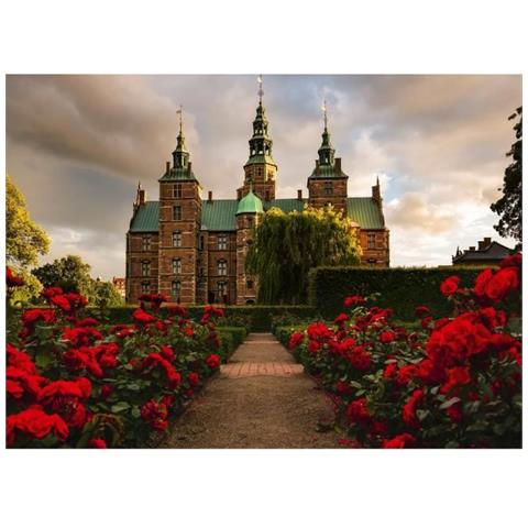 Puzzle Da 1000 Pezzi Castello Di Rosenborg, Danimarca, Highlight Collection, Da 14 Anni, Castello, 12001336, - Foto 1
