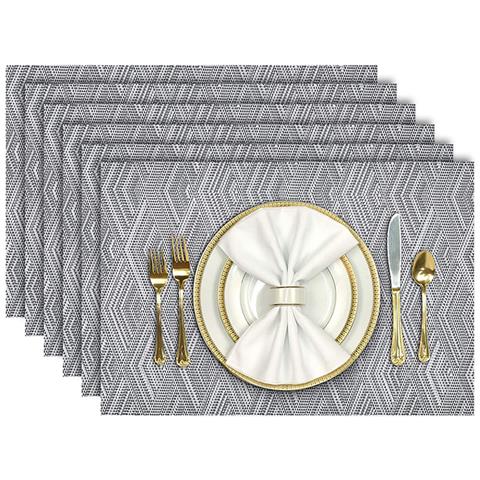 Set Di 6 Tovagliette Grey - Foto 3